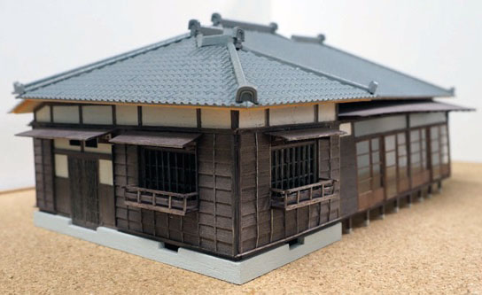 展示模型（佐々木家住宅）の写真